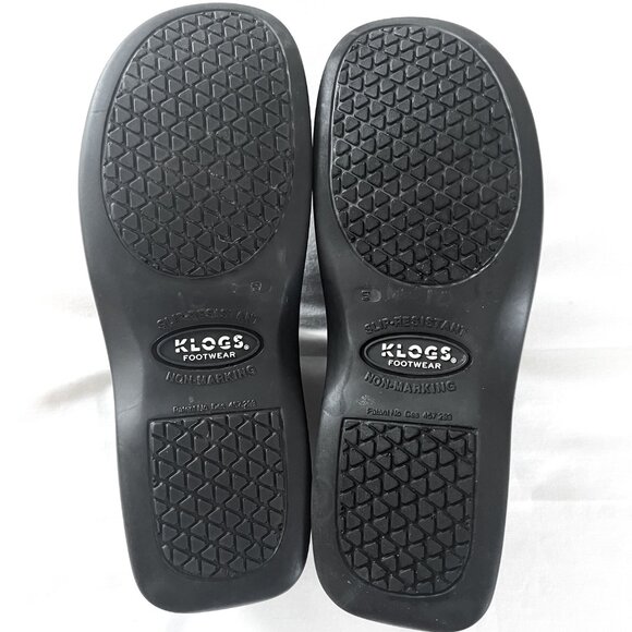 New Klogs Boca Black Work Nursing Klog Clog Size 9 - Picture 9 of 12
